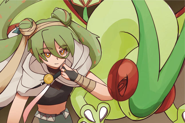 Miku & Flygon Print